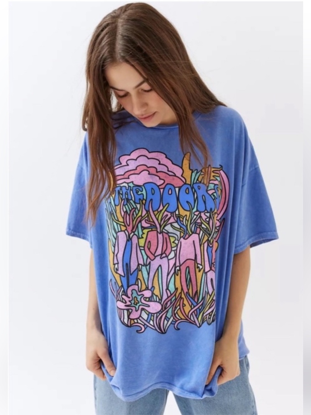 UO The Doors Graphic Band Tee